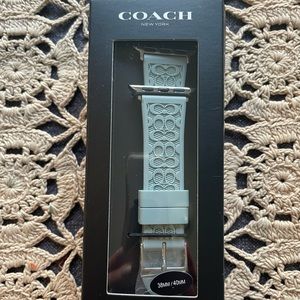 Coach Apple Watch band